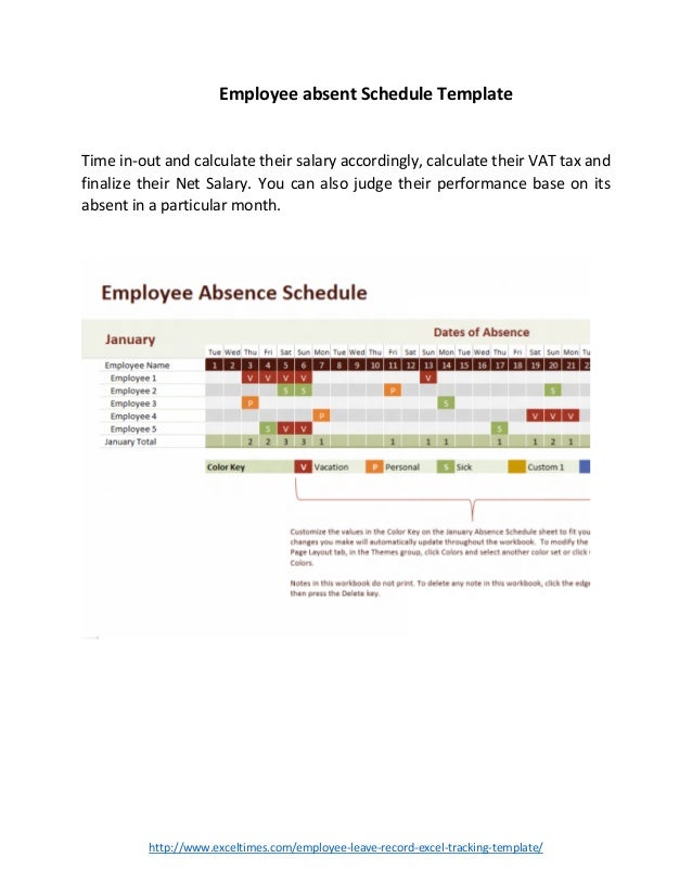 Employee management template