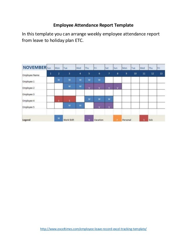 Employee management template