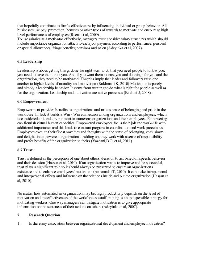 Реферат: Employee Motivation Essay Research Paper Employee MotivationIn