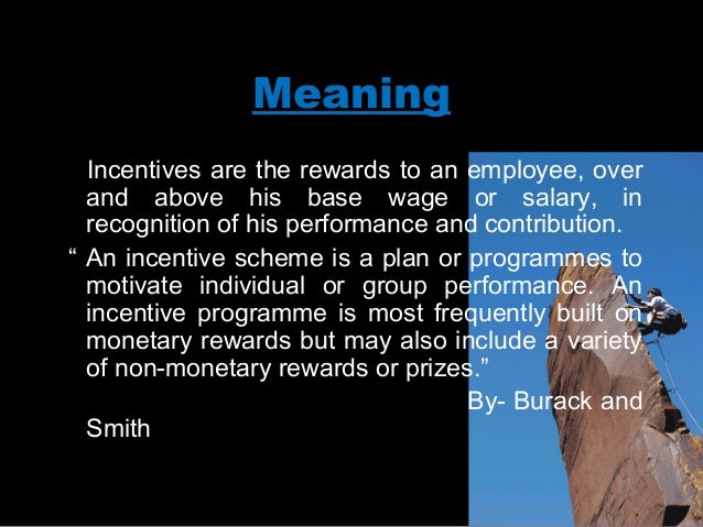 Employee motivation incentives and fringe benefits
