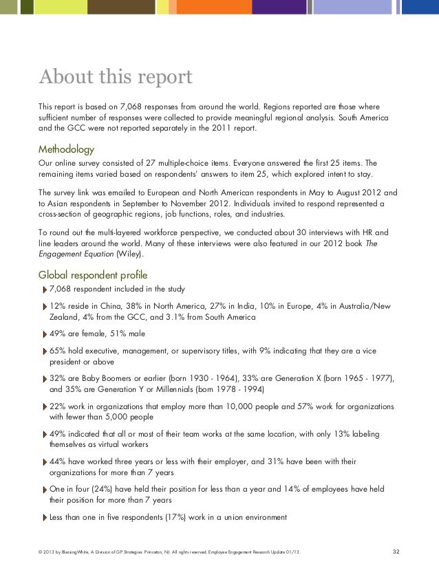 Employe Engagement Research Update By Blessingwhite Employe Engagement Research Update By Blessingwhite