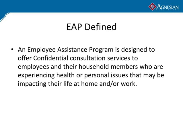 Eap Employee Orientation Pptx