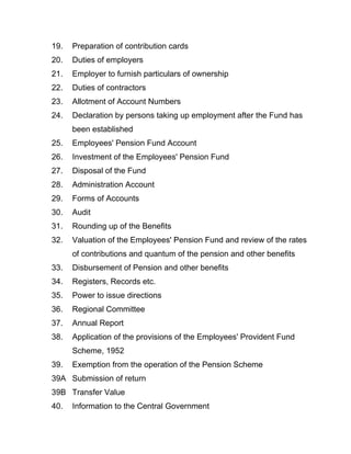 Contribution Change Form Employee pension scheme | PDF