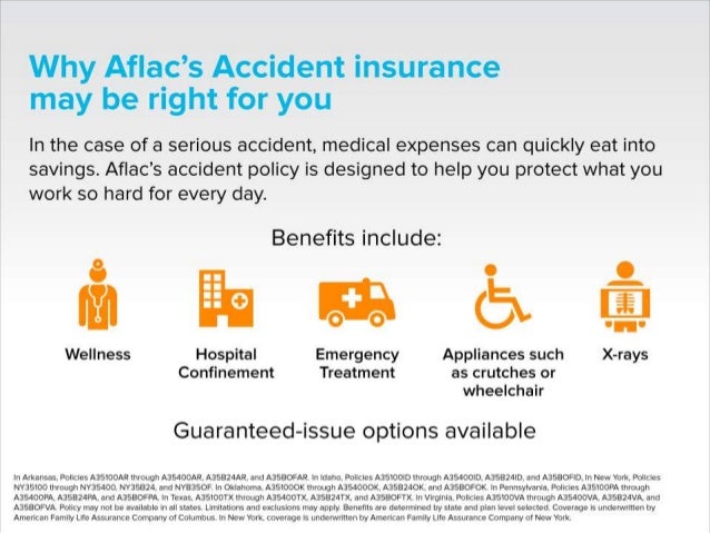 Aflac Accident Payout Chart
