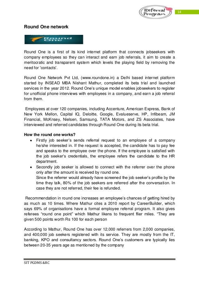 Employee Referral Program Pdf