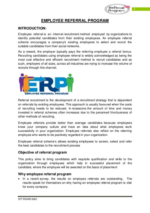 employee referral program pdf employee referral program examples