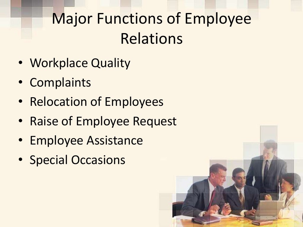 what are complex employee relations issues