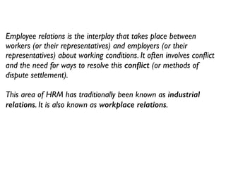 Employee relations | PDF