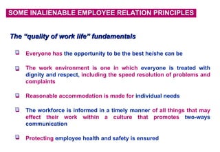 Employee Principles employee relations in human resource management.ppt