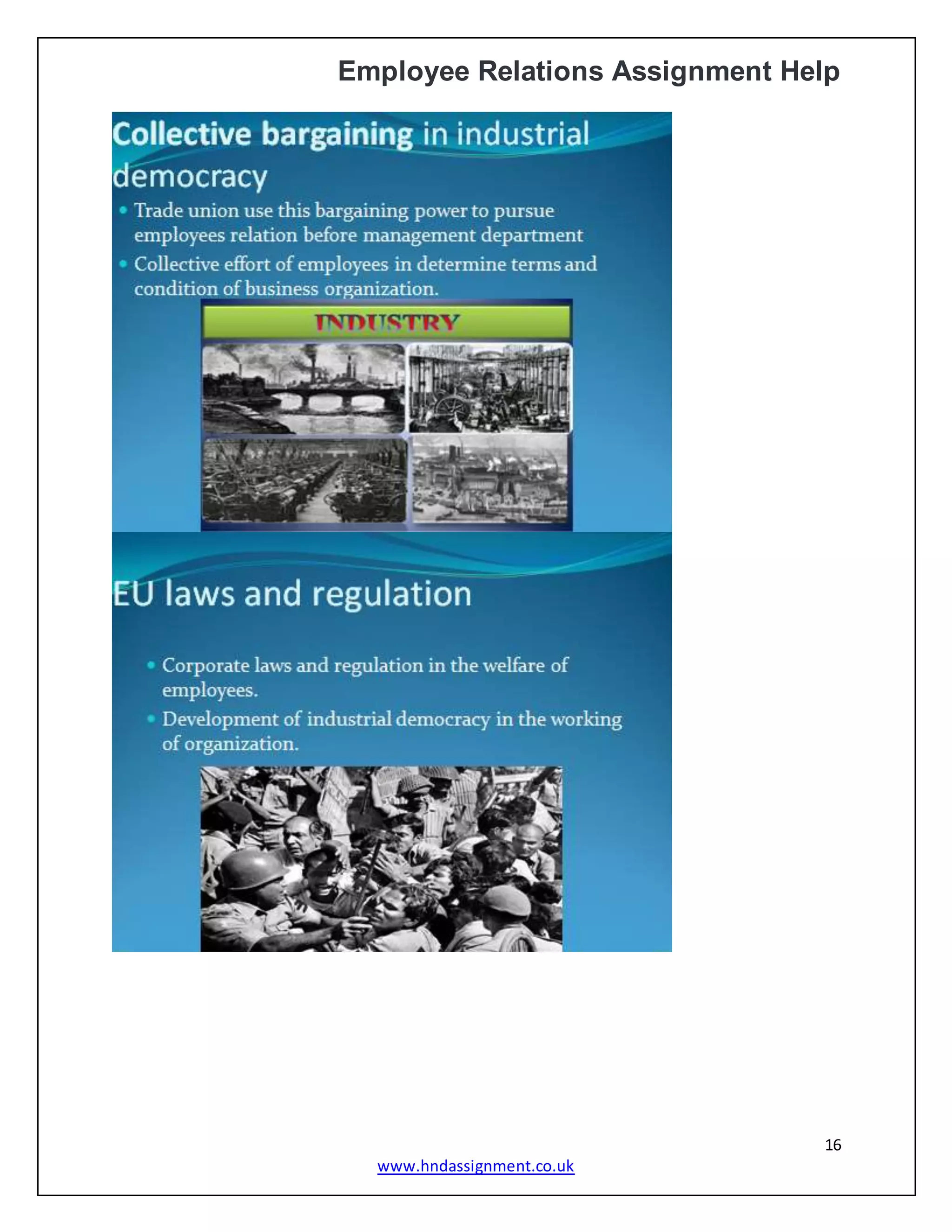 Employee Relations Assignment Help
16
www.hndassignment.co.uk
 
