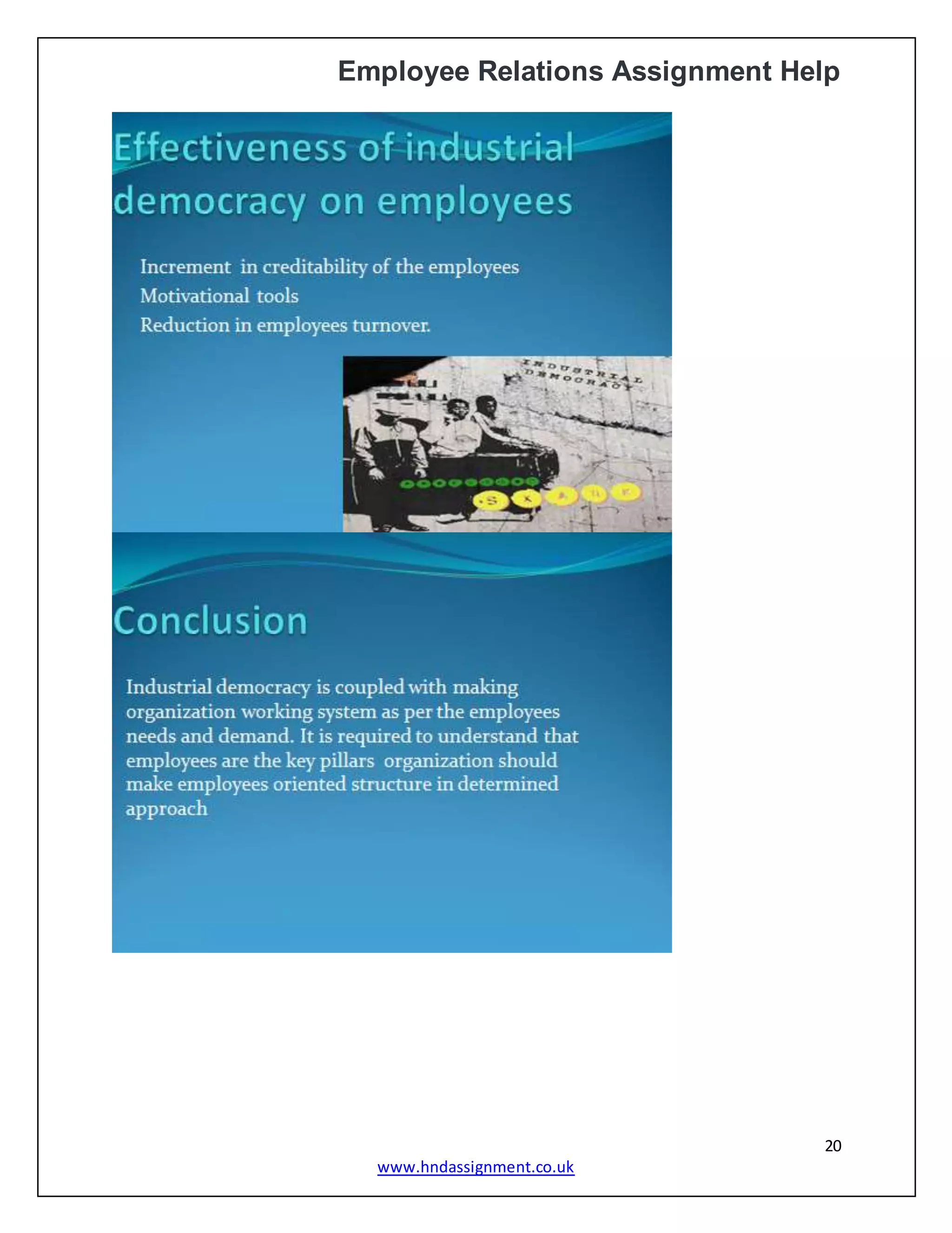 Employee Relations Assignment Help
20
www.hndassignment.co.uk
 