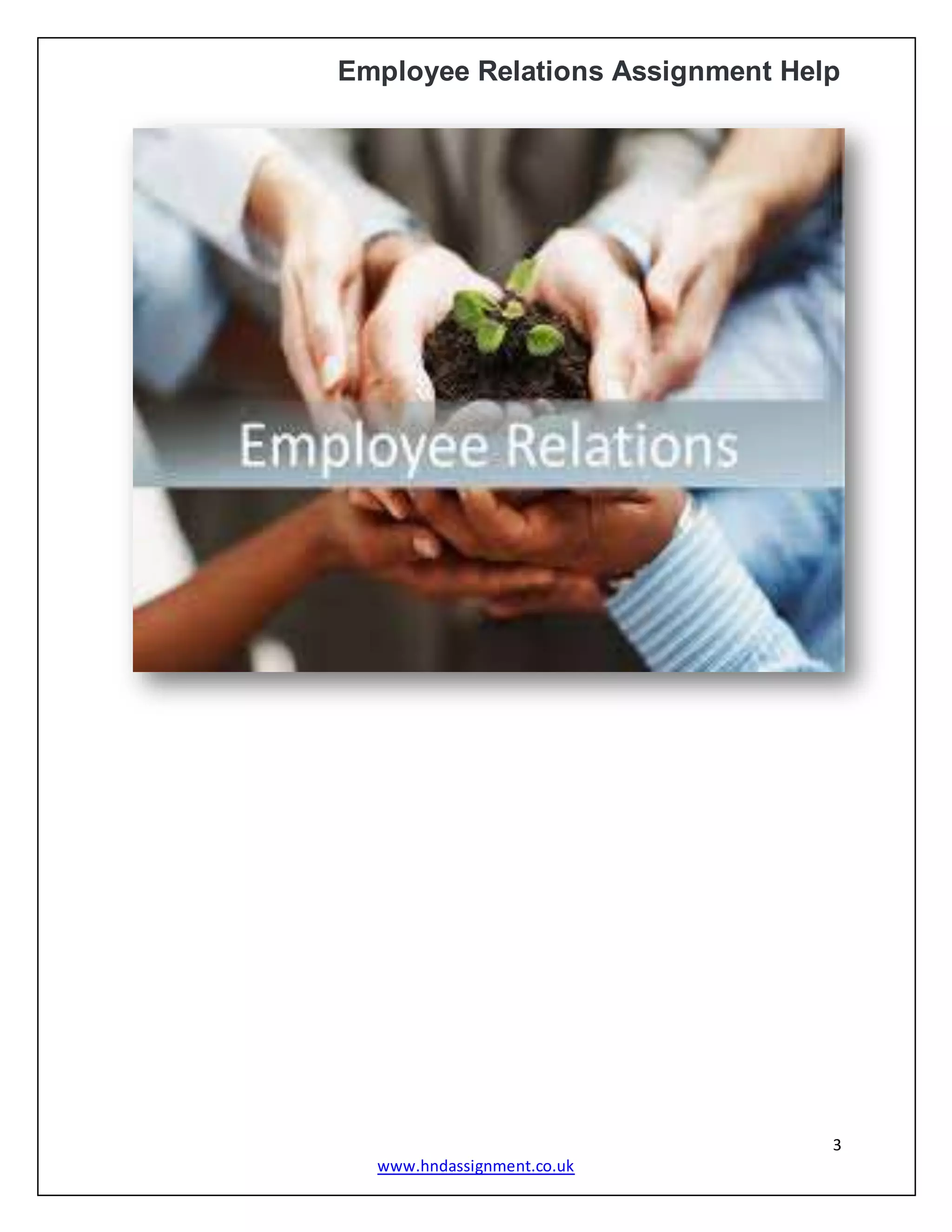 Employee Relations Assignment Help
3
www.hndassignment.co.uk
 