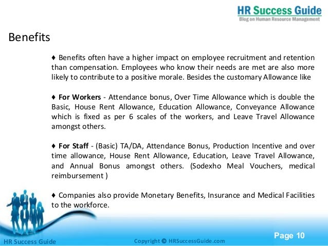 employee benefits guide template