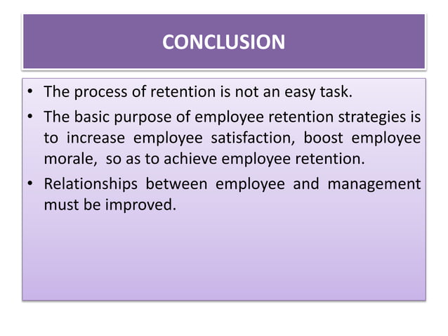 Employee retention strategies trends and challenges | PPTX