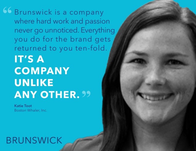 Brunswick Employee Testimonials
