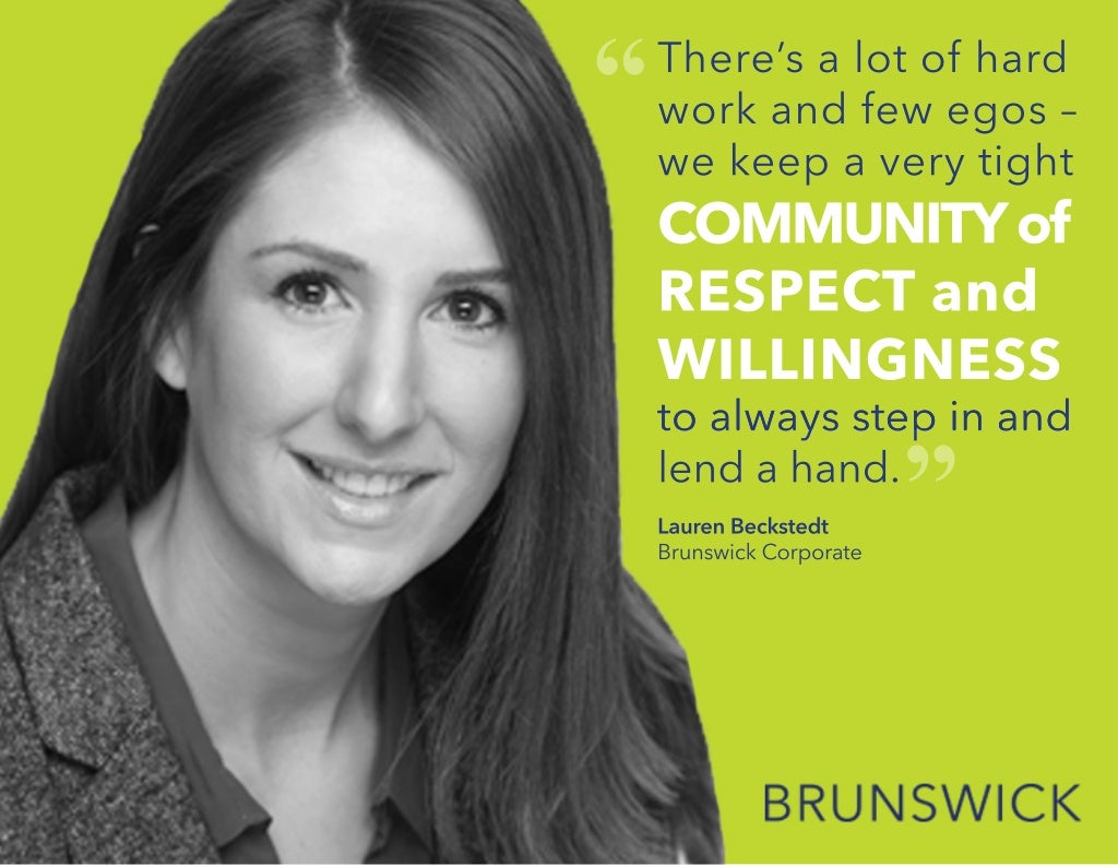 Brunswick Employee Testimonials