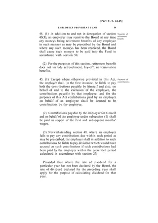 Display Abstract Epf Act.pdf Employees Provident Fund Epf Act 1991 Malaysia | PDF
