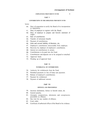 Display Abstract Epf Act.pdf Employees Provident Fund Epf Act 1991 Malaysia | PDF
