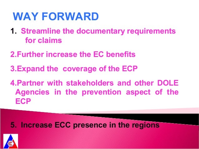 ecc employees compensation commission Looking for abbreviations of ecc it is employee compensation commission employee compensation commission listed as ecc ecc: employee charitable campaign . ecc employees compensation commission Looking for abbreviations of ecc it is employee compensation commission employee compensation commission listed as ecc ecc: employee charitable campaign .
