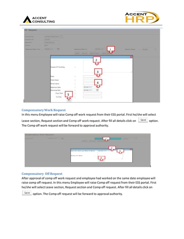 Employee Self-Service Software |Accent HRP ESS | PDF