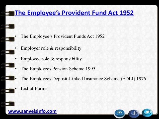 What is the Employees' Provident Fund?