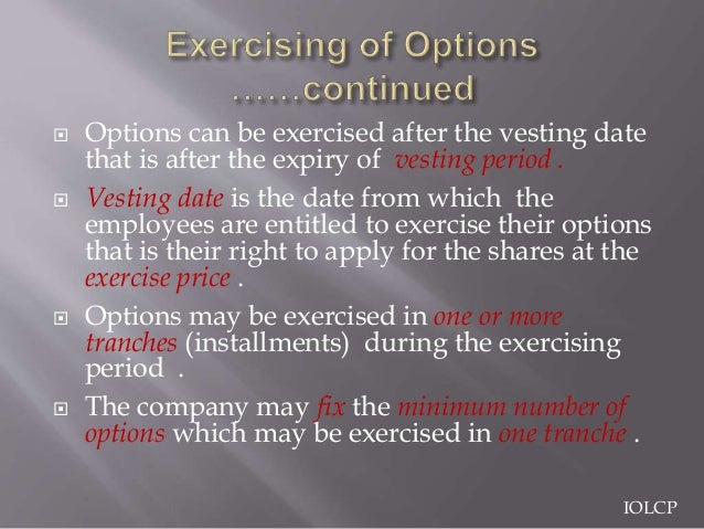 Exercising stock options after leaving company