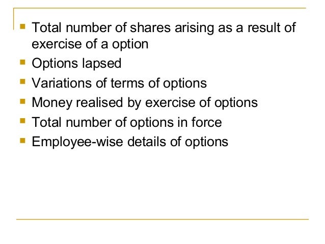 Raytheon employee stock options