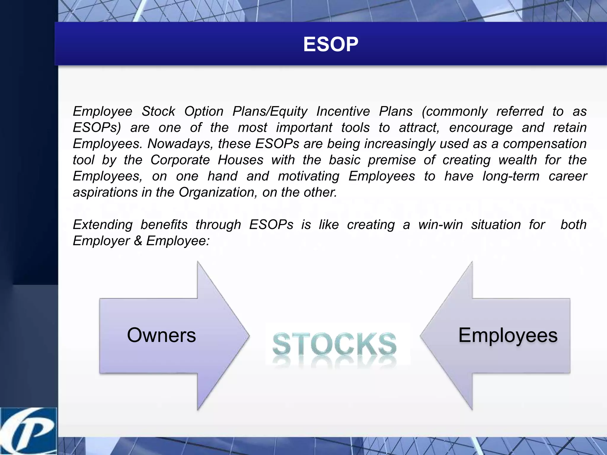 Employee Stock Option Scheme | PPTX