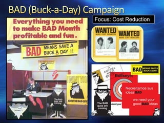 Focus: Cost Reduction
 