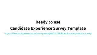 Survey Examples - Startquestion - create online surveys and forms