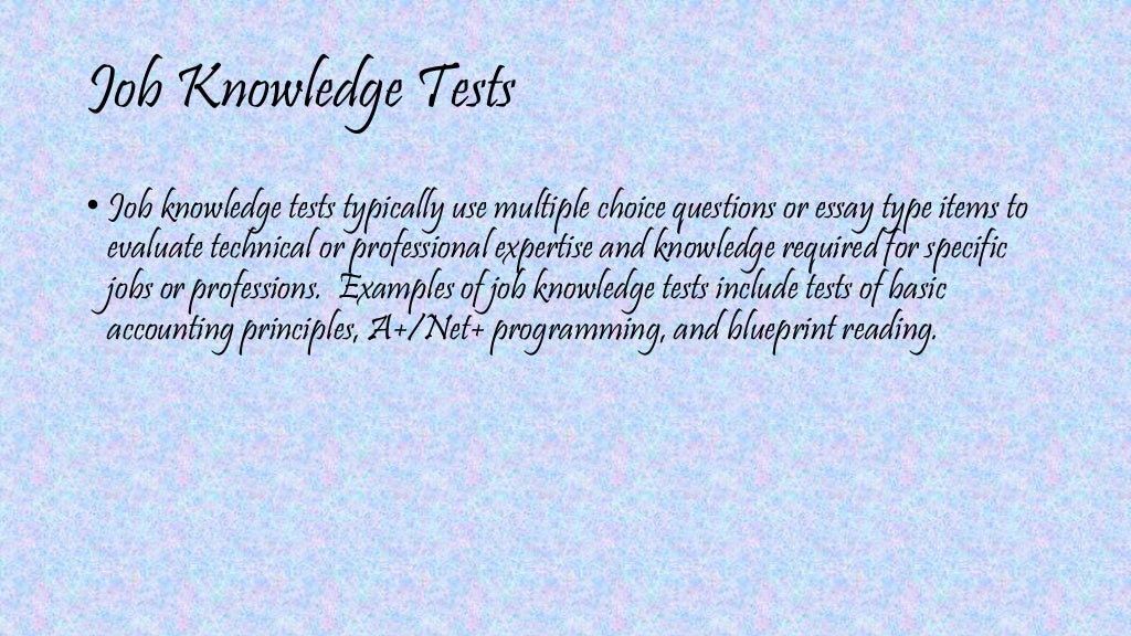 employee testing and social media