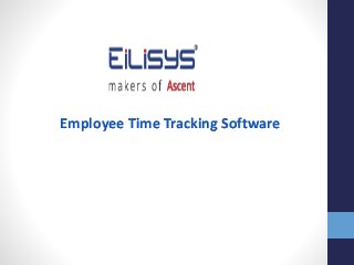 Employee Time Tracking Software
 