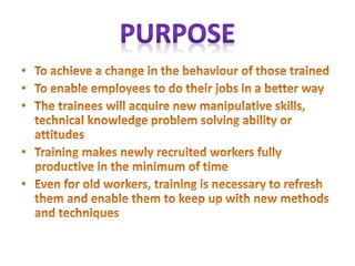 Employee training  Slide 4