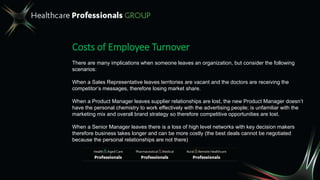 Employee turnover and maximizing staff retention