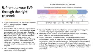 Employee Value Proposition (EVP) employee engagement in organizational performance