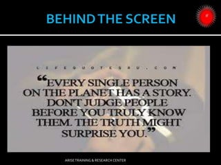 ARISETRAINING & RESEARCH CENTER
 