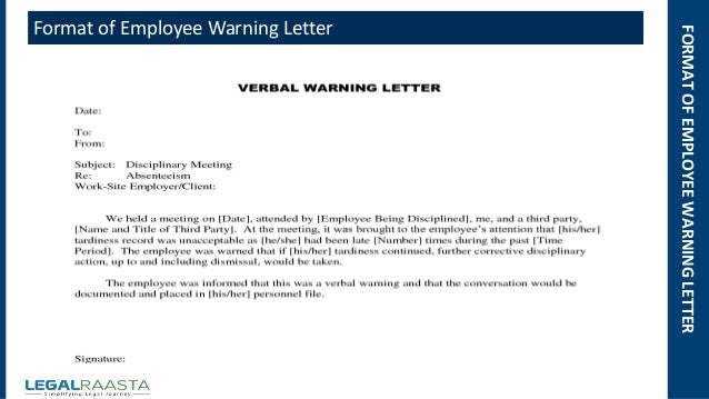 Example Of Disciplinary Action Letter from image.slidesharecdn.com