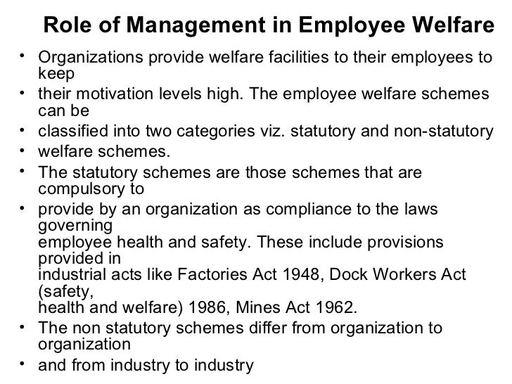 Thesis on welfare