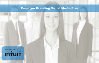 Employer Branding Social Media Plan 
Produced For: 
 