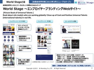 【Employer branding media】world stage