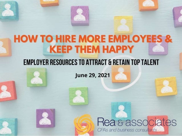 On Demand Webinar How To Hire More Employees Keep Them Happy Tip