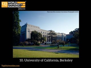 Top 10 Universities According to Employers
