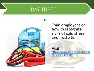 Employer Toolkit 12 Days Of Workplace Safety