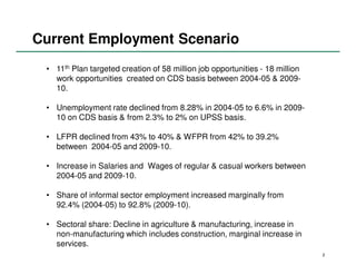 Employment and Skill Development in the 12th Plan (2012 - 2017) | PDF