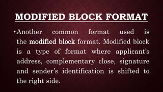 Employment Application Letter | PPTX | Desktop Publishing | Computer ...