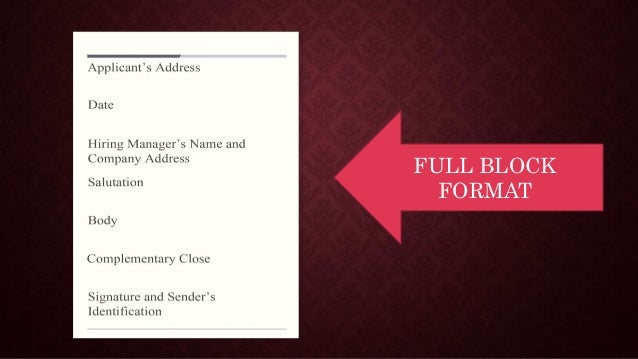 Employment Application Letter