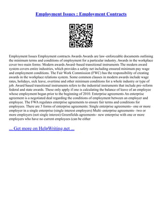 Employment At Will | PDF