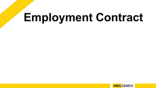 Employment Contract
 
