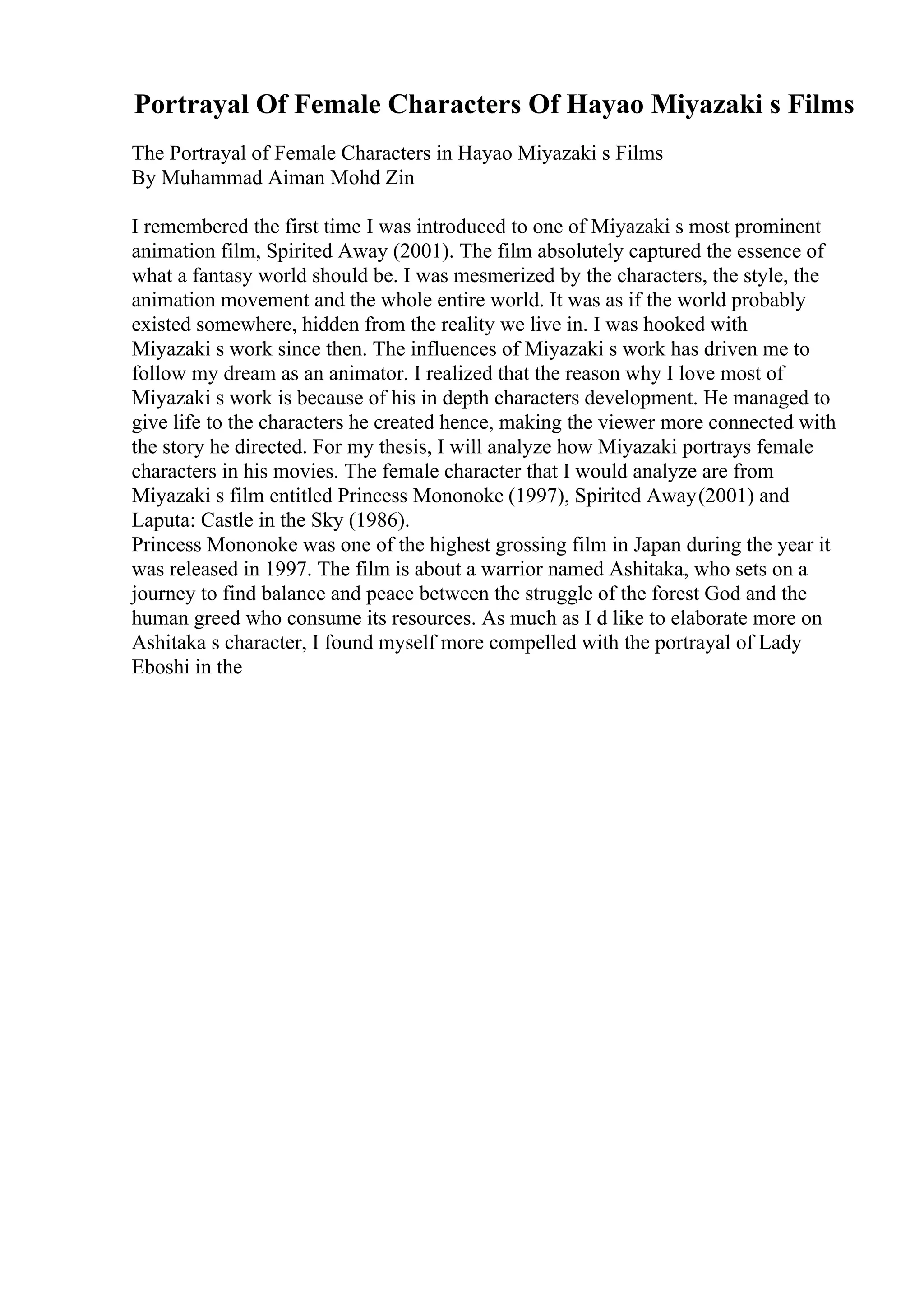 Employment Essay | PDF