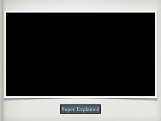 Super Explained
 